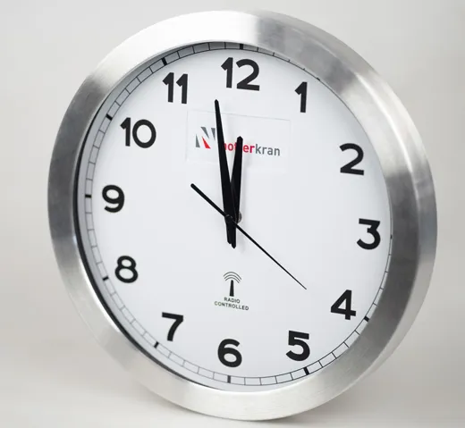 Notterkran Wanduhr